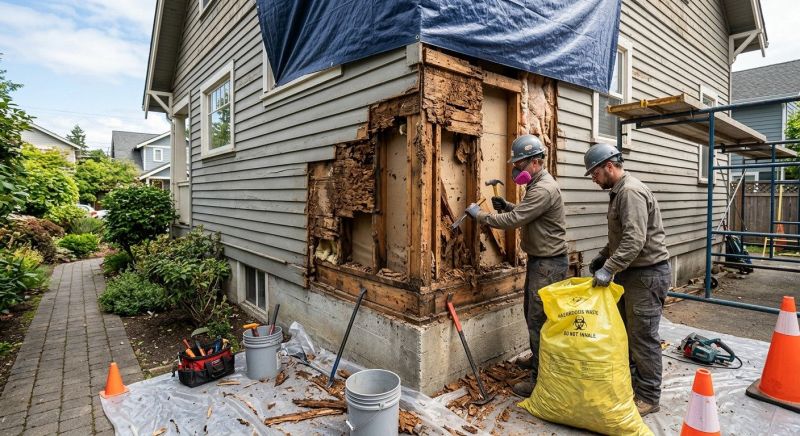 Decayed Wood Replacement in Alpharetta, GA
