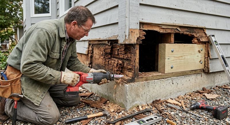 Dry Rot Repair in Wilmington, NC