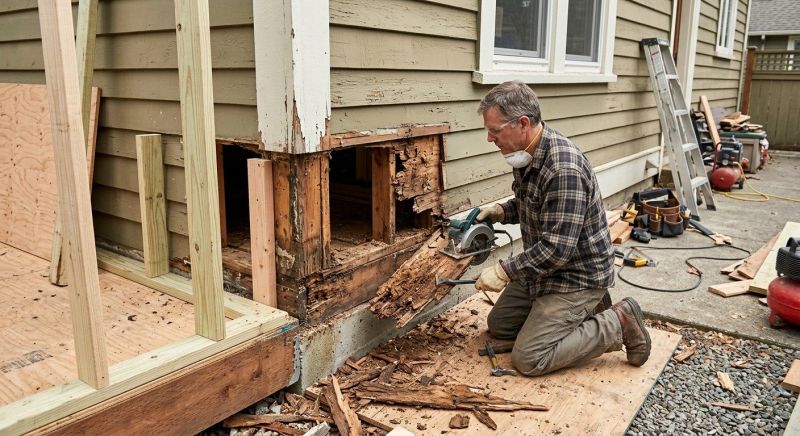 Dry Rot Repair in Denver County, CO