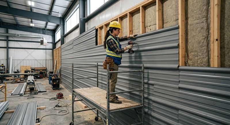 Pole Barn Siding Installation in Boston, MA