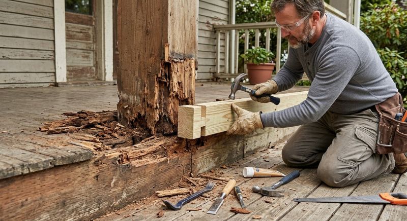 Rot Repair Service in Overland Park, KS