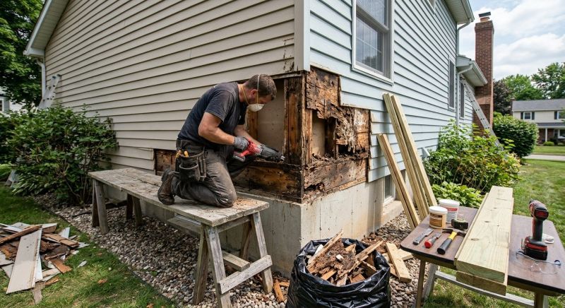Rot Repair Service in Conroe, TX