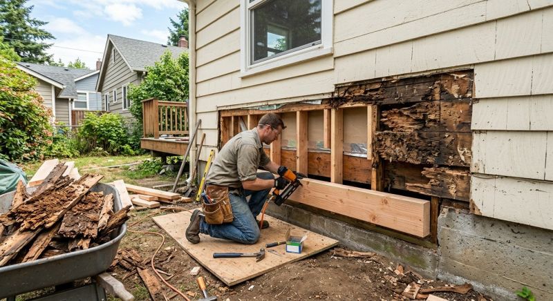 Structural Rot Repair in Alpharetta, GA