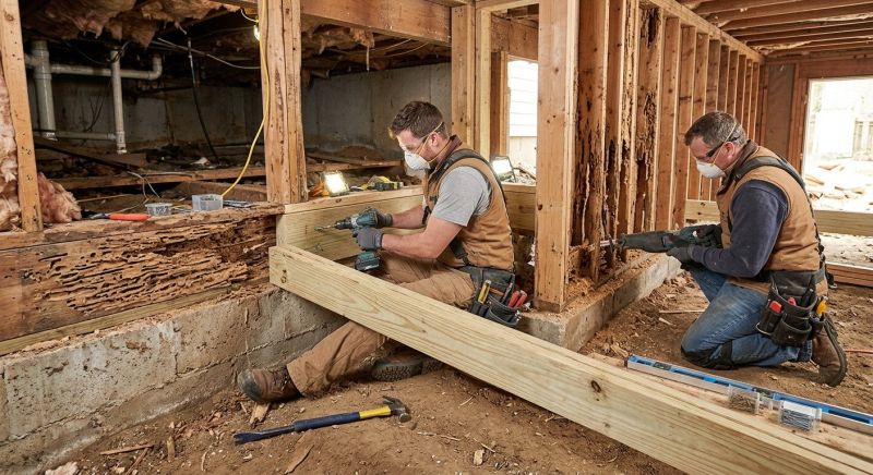 Termite Damage Repair Service in Kansas City, MO