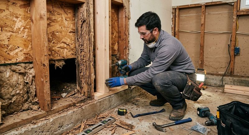 Termite Damage Restoration in Indianapolis, IN