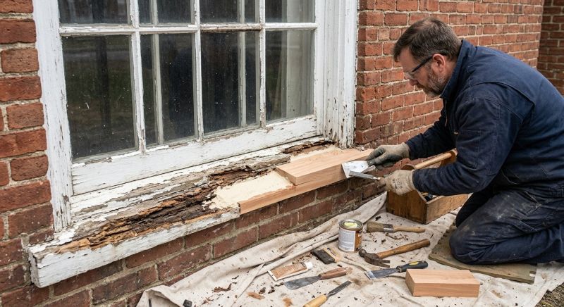 Window Rot Repair in Roswell, GA
