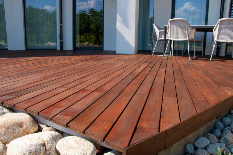 Repaired Wooden Deck