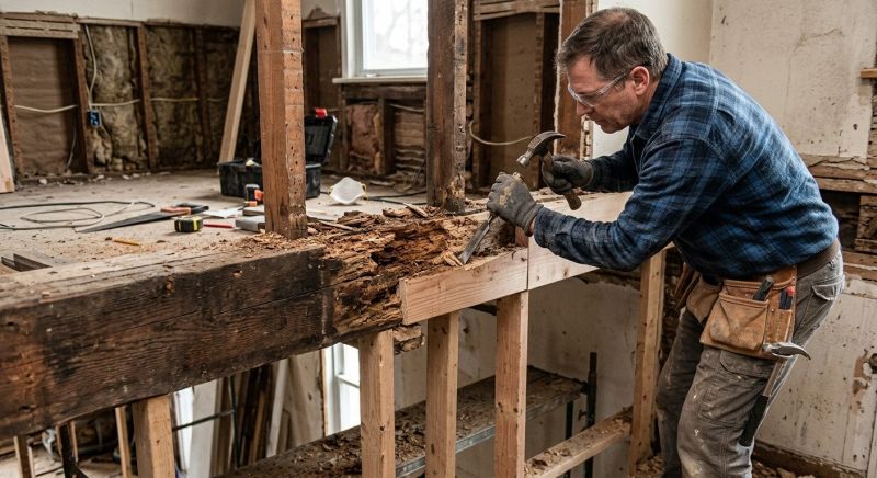 Structural Rot Repair in Denver, CO