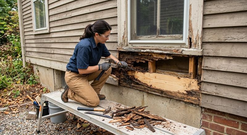 Wood Decay Removal in Kansas City, MO